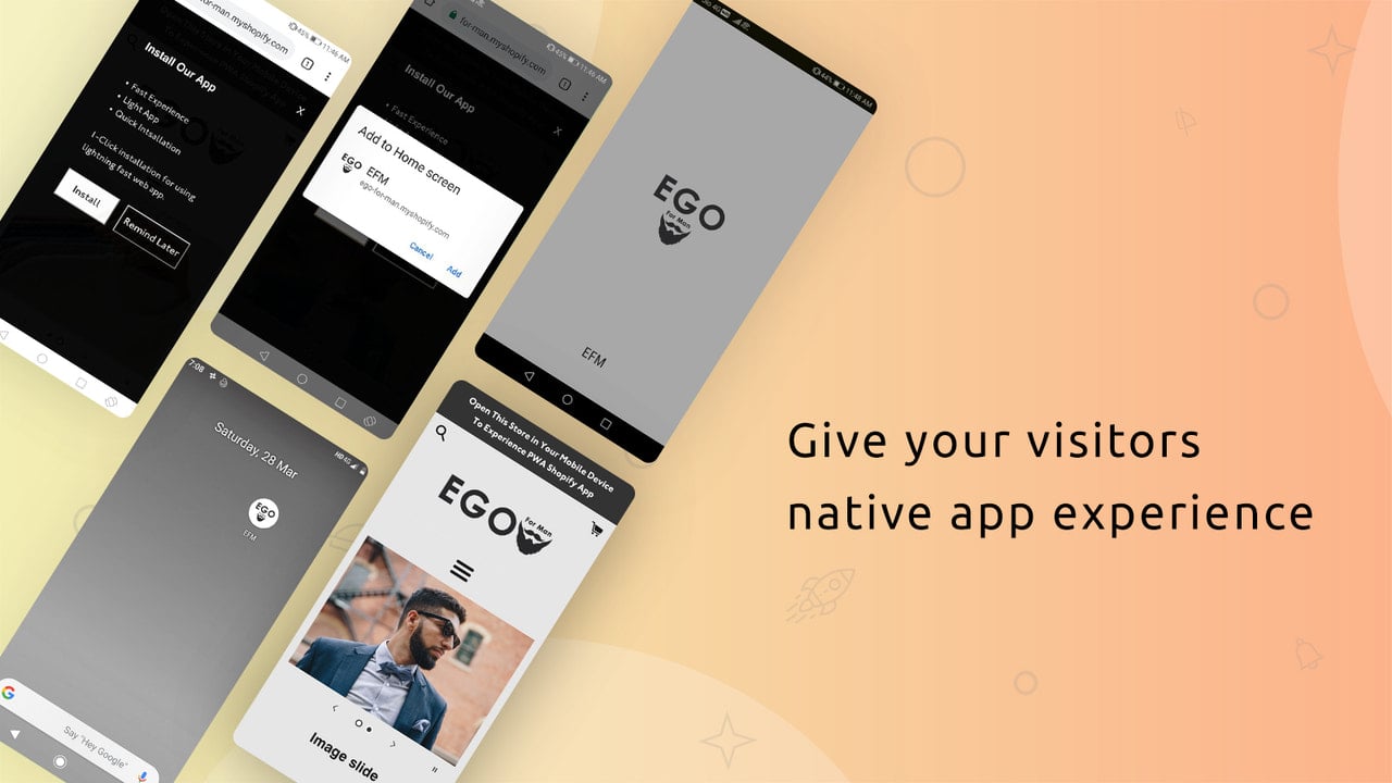 Native App Experience PWA