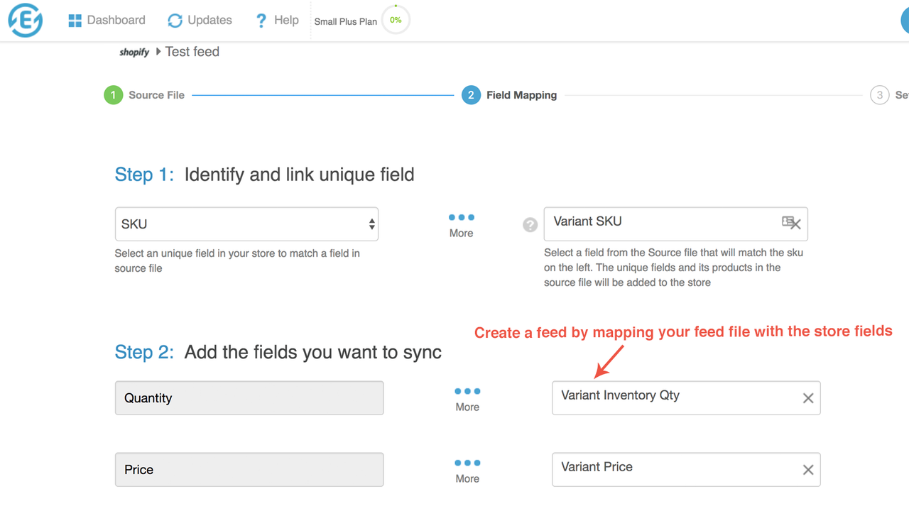 Product Feed Mapping