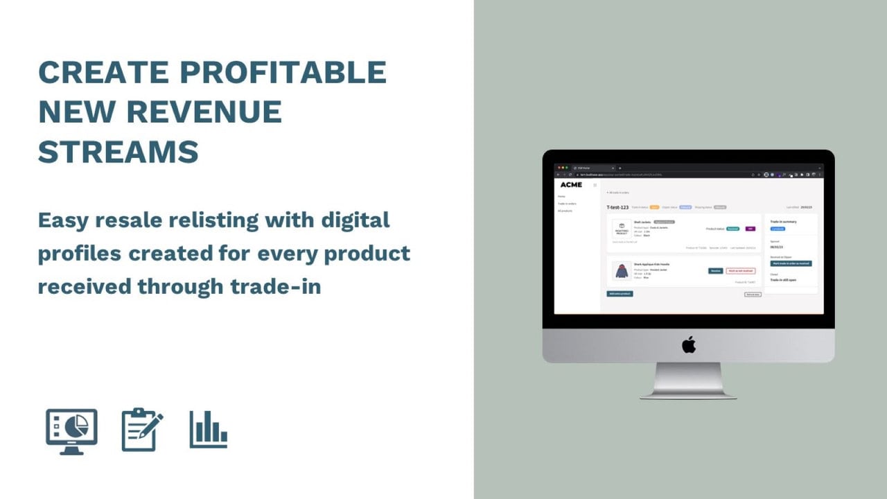 Create profitable new revenue streams through reuse or resale