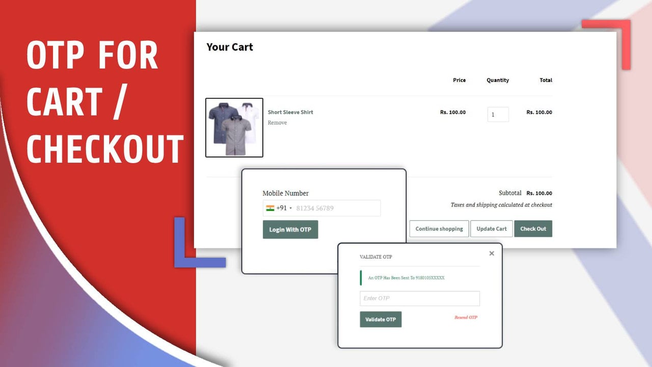 OTP for Cart / Checkout
