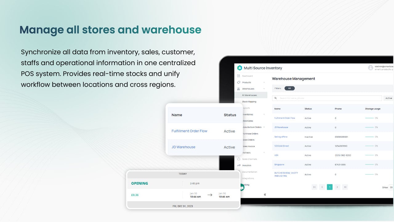 Shopify POS by ConnectPOS management