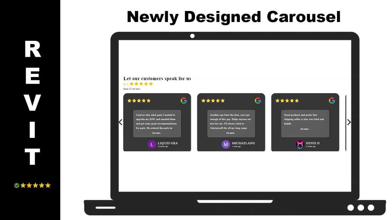 Google Reviews Carousel