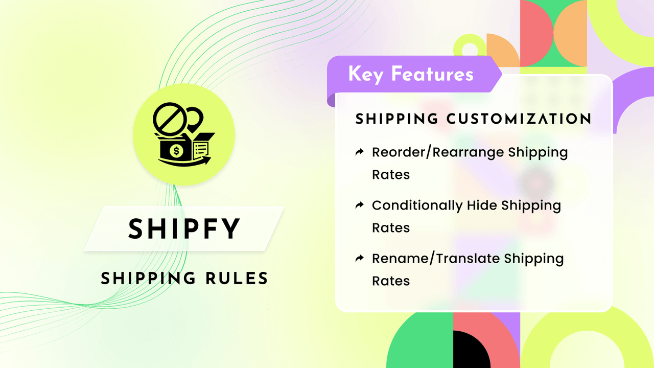 Shipfy: Hide Shipping Rates