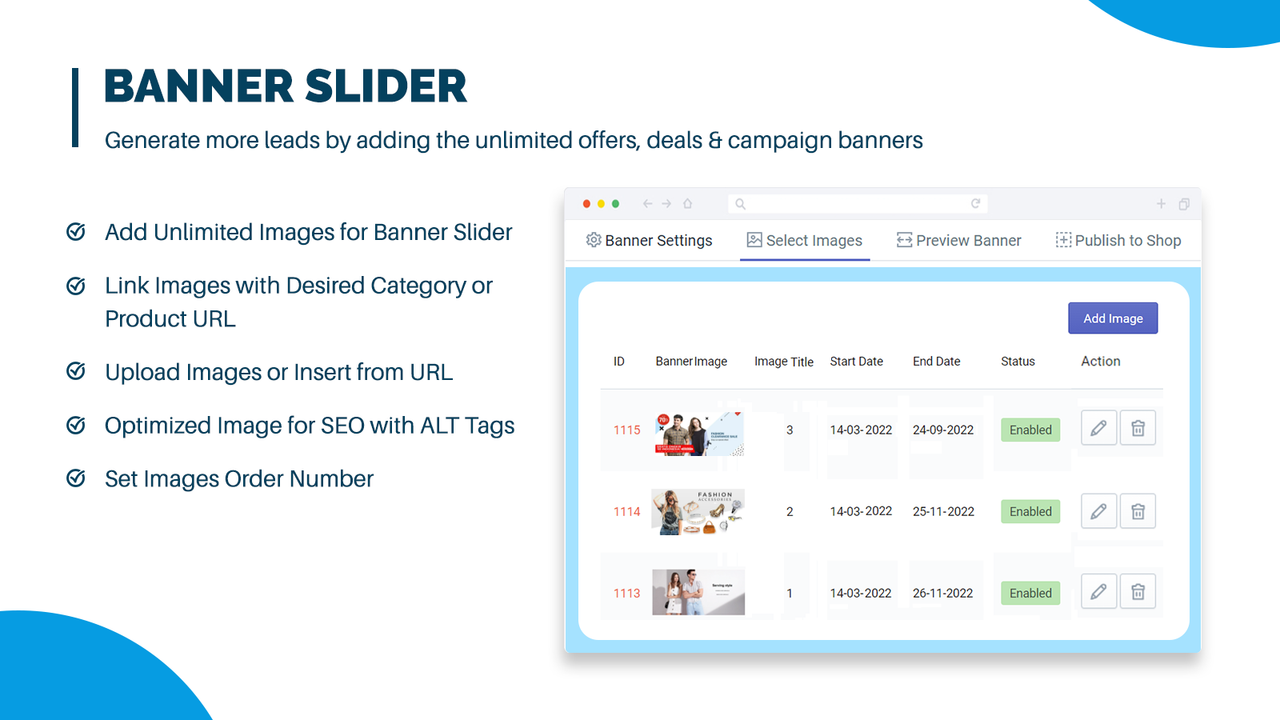 Banner Slider Upload Image