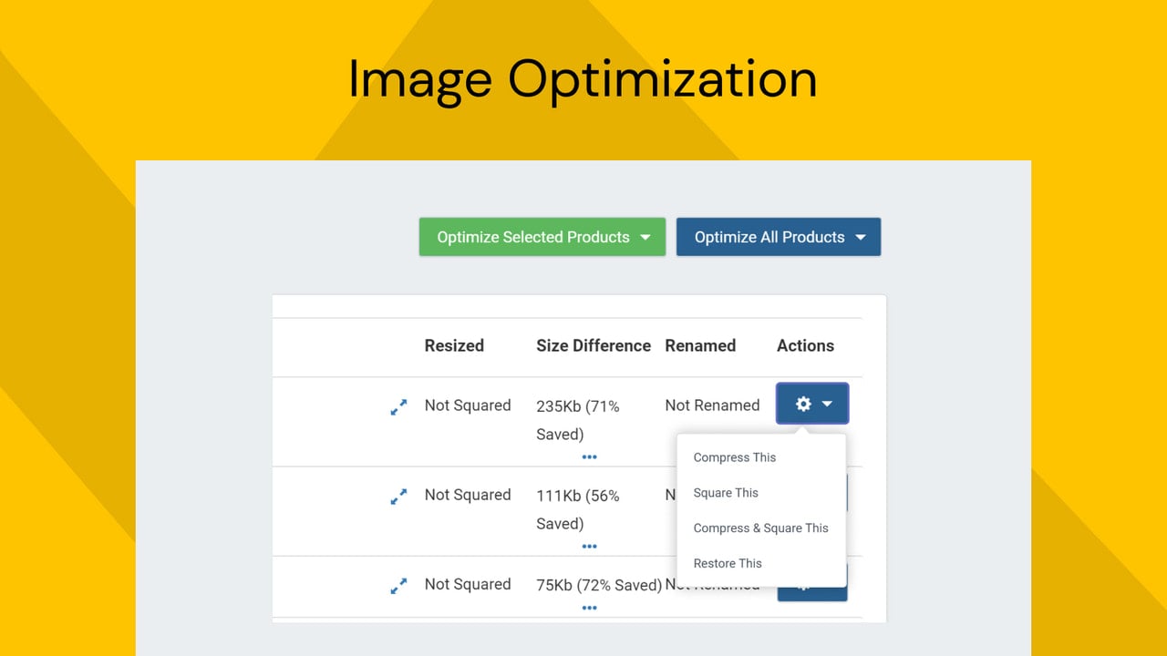 shopify Image Optimizer