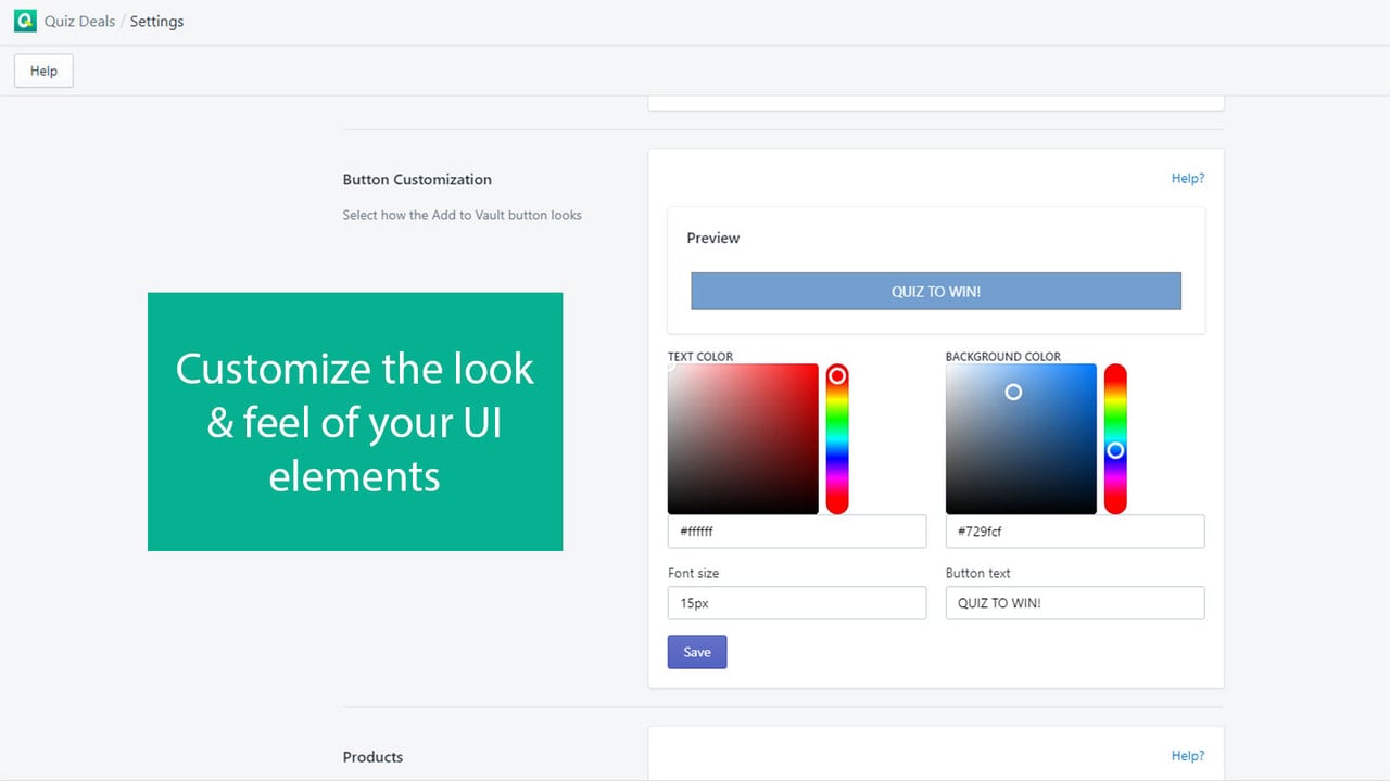 Customize Look & Feel of Your UI Elements