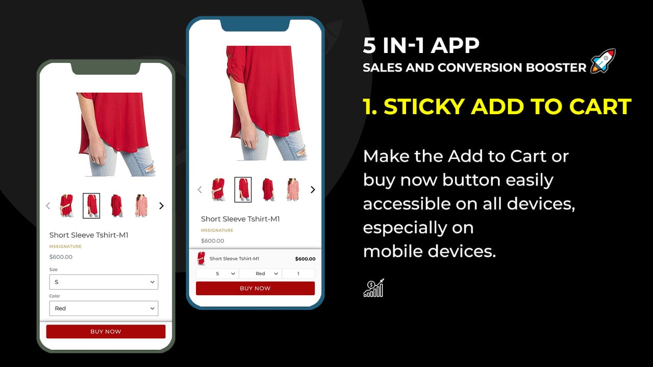 4 Premium Features in 1 App to increase conversions & sales