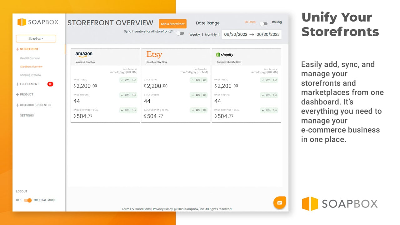 Shipping platform and operating management system