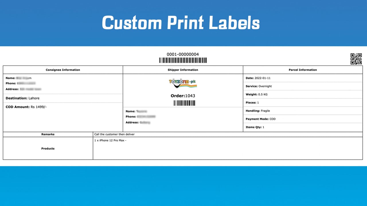 Print Labels