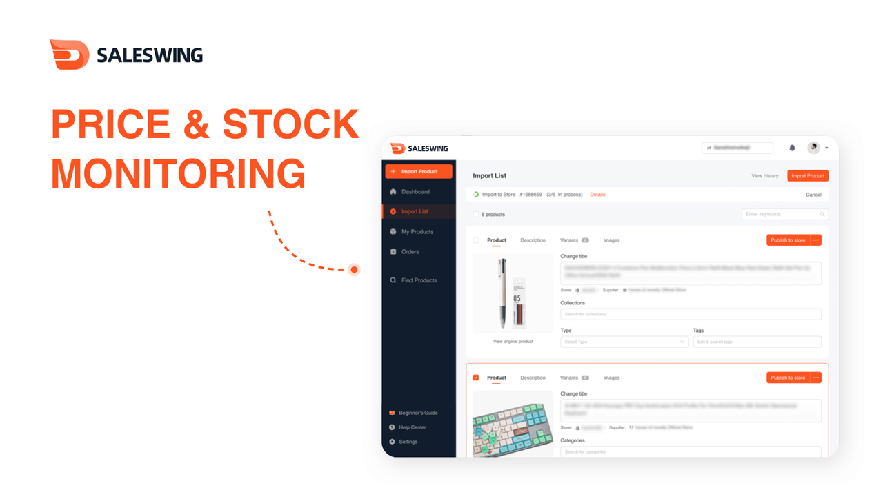 PRICE & STOCK MONITORING