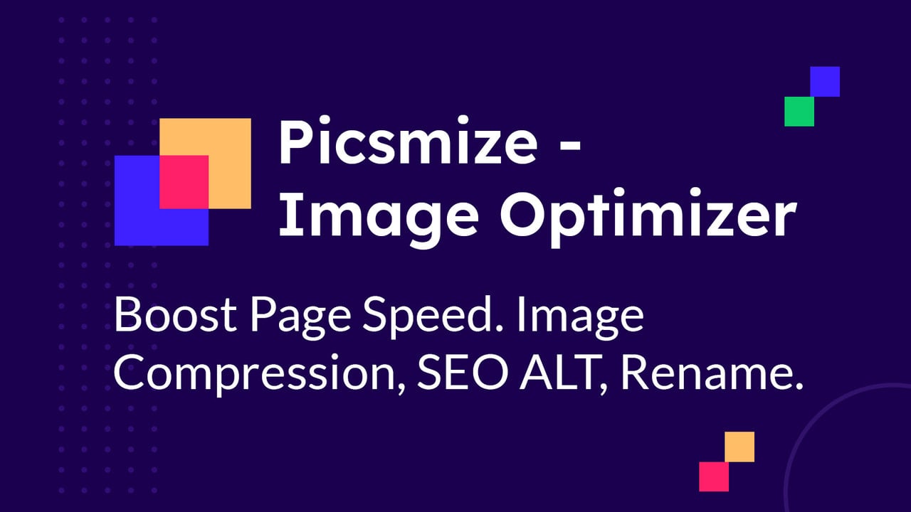 Picsmize ‑ Image Optimizer