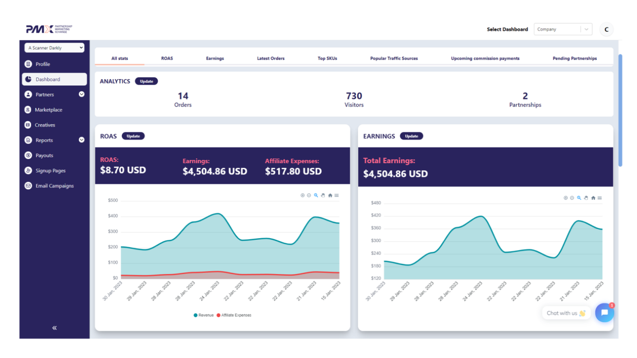 Dashboard