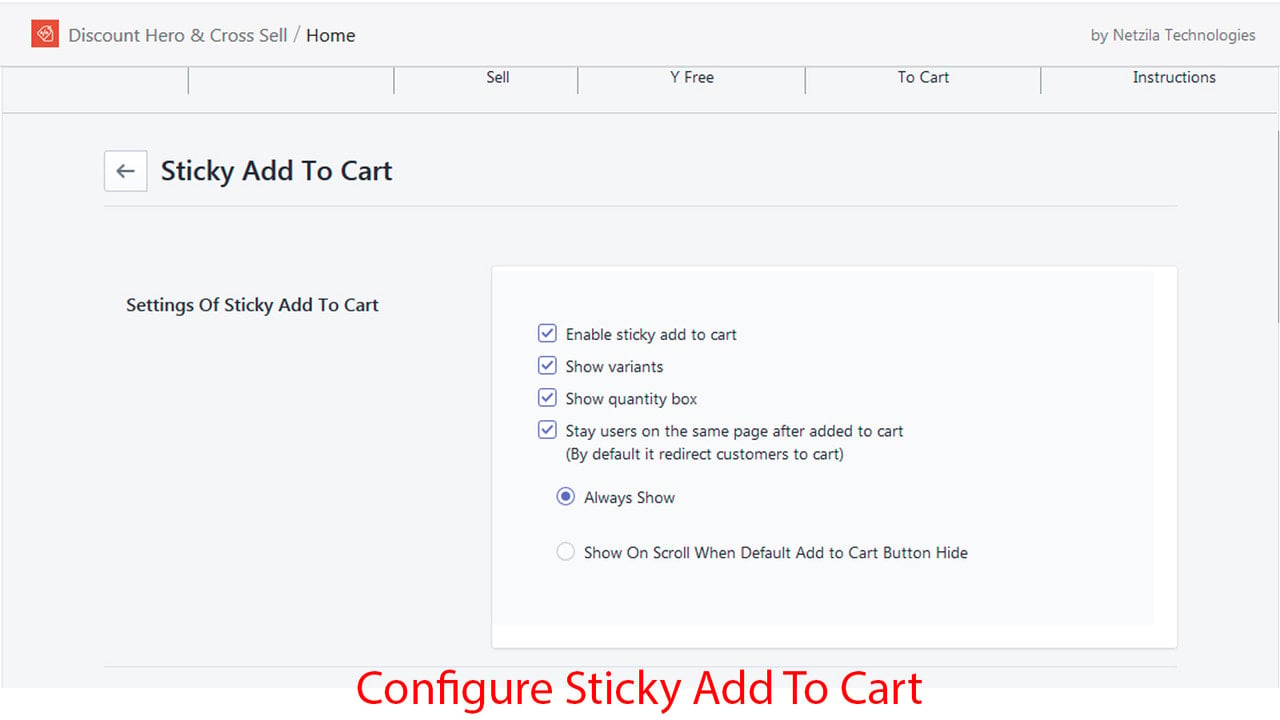 Sticky Add to Cart