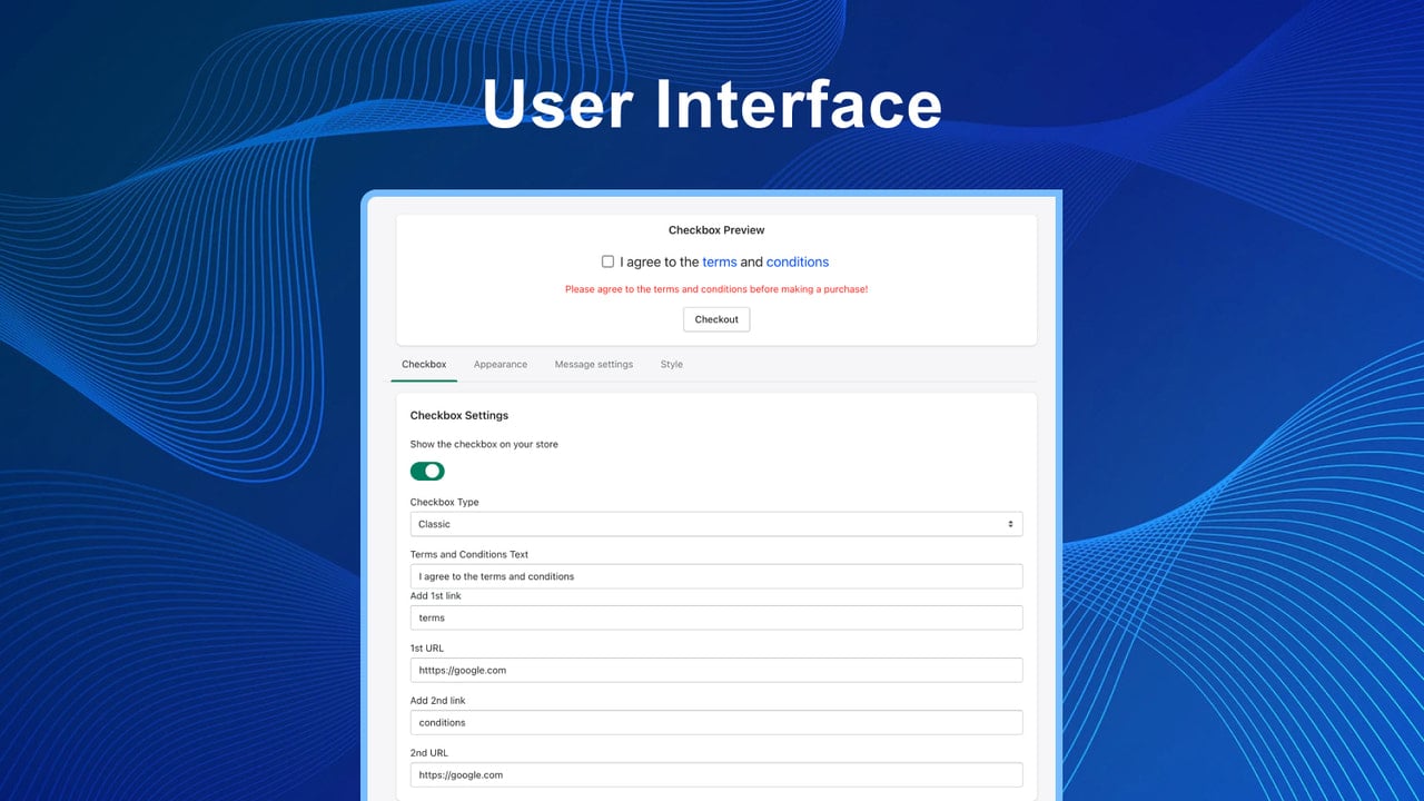 User Interface