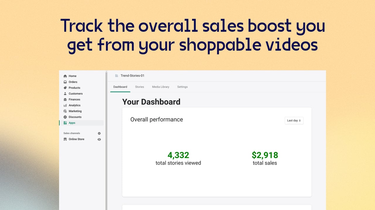 Track your sales