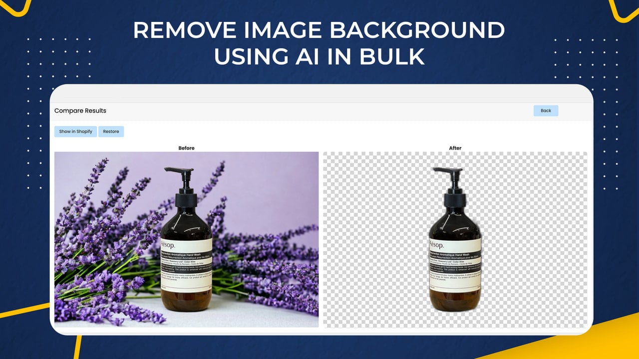 Remove Background using AI