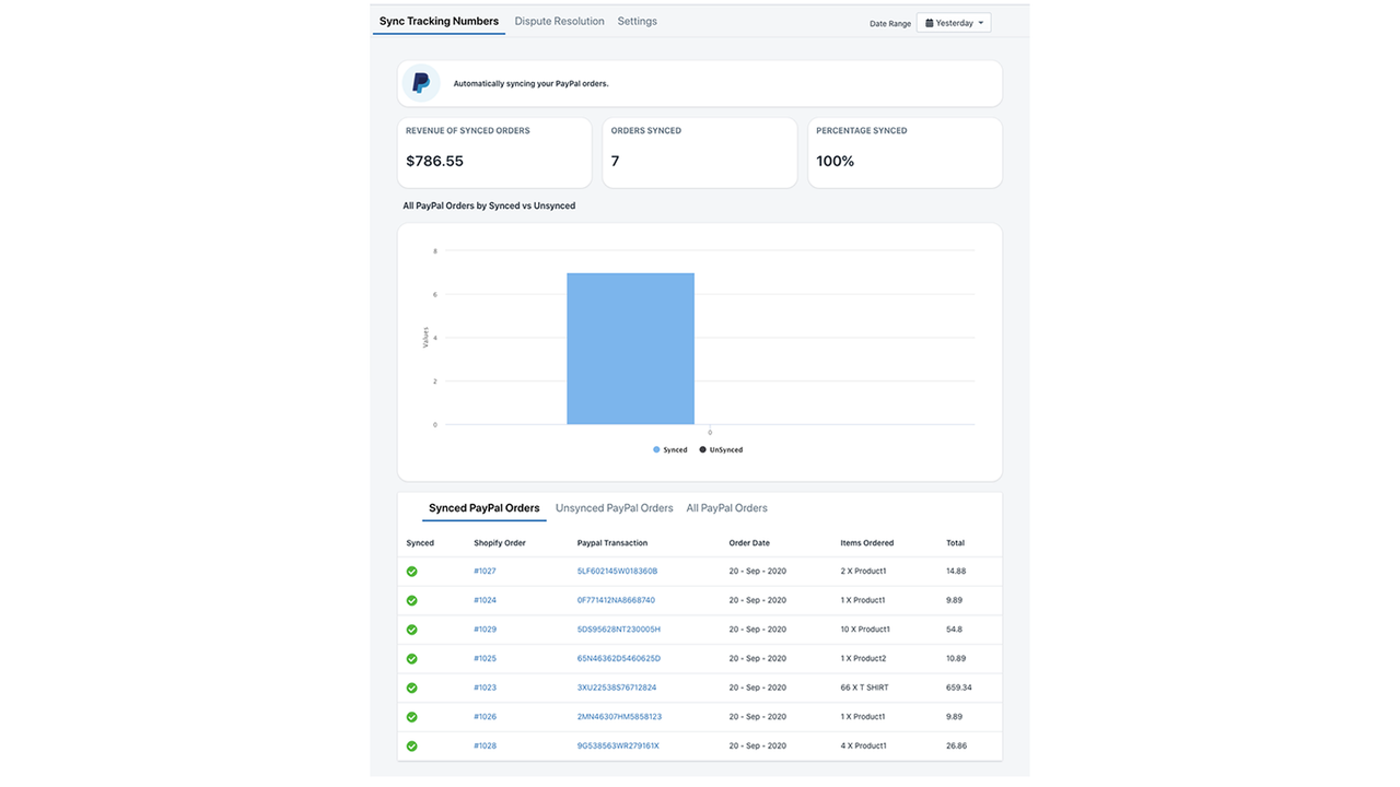 Add Tracking Number and Information To PayPal Automatically