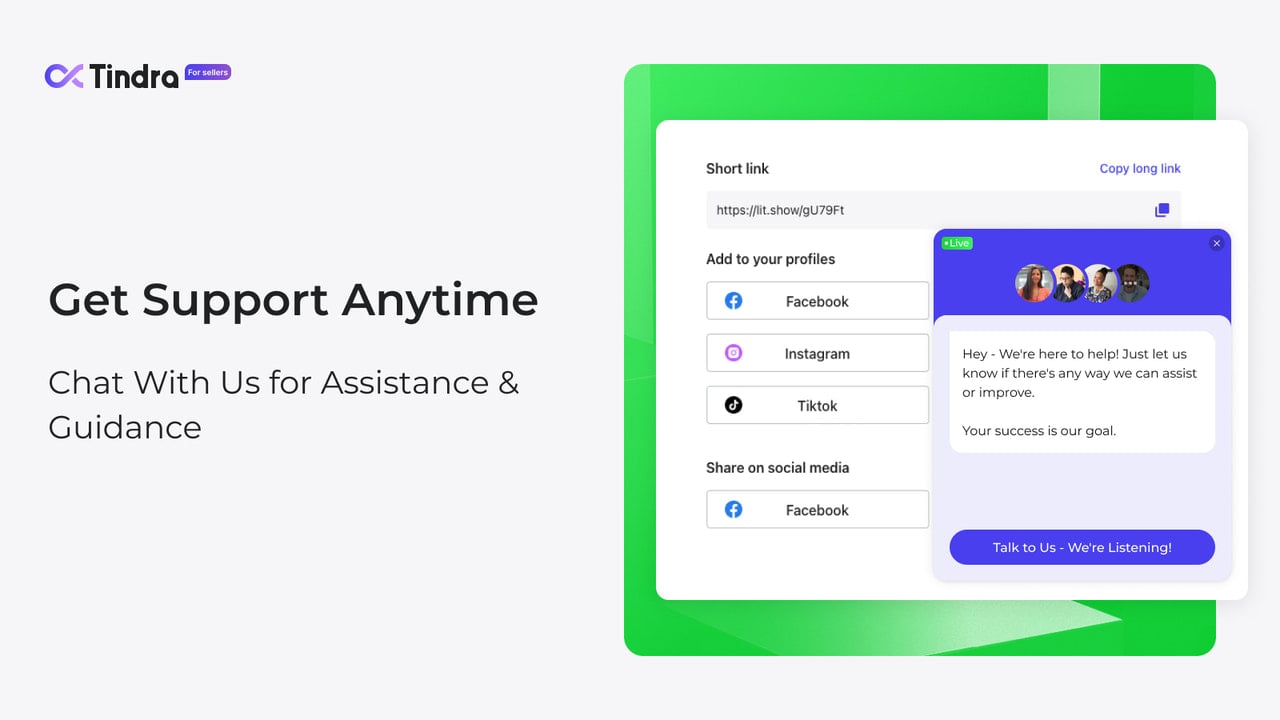 Get Support Anytime