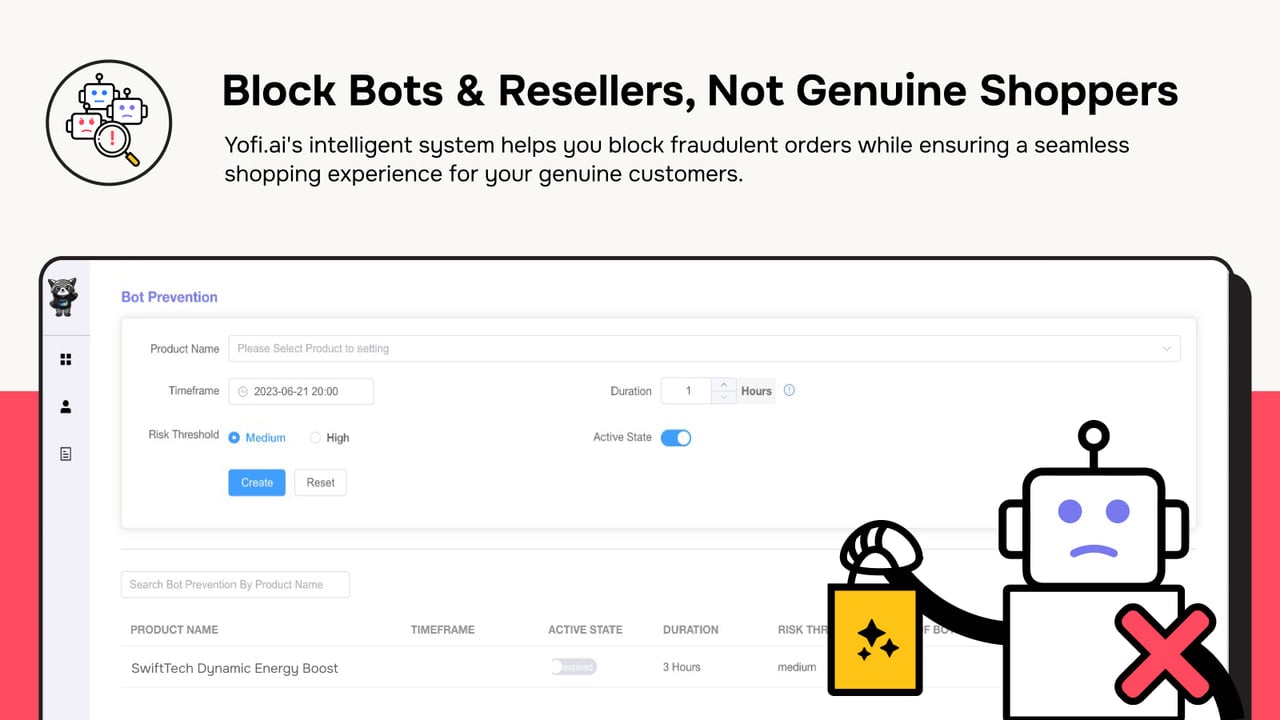 Block Bots & Resellers for Specific Products