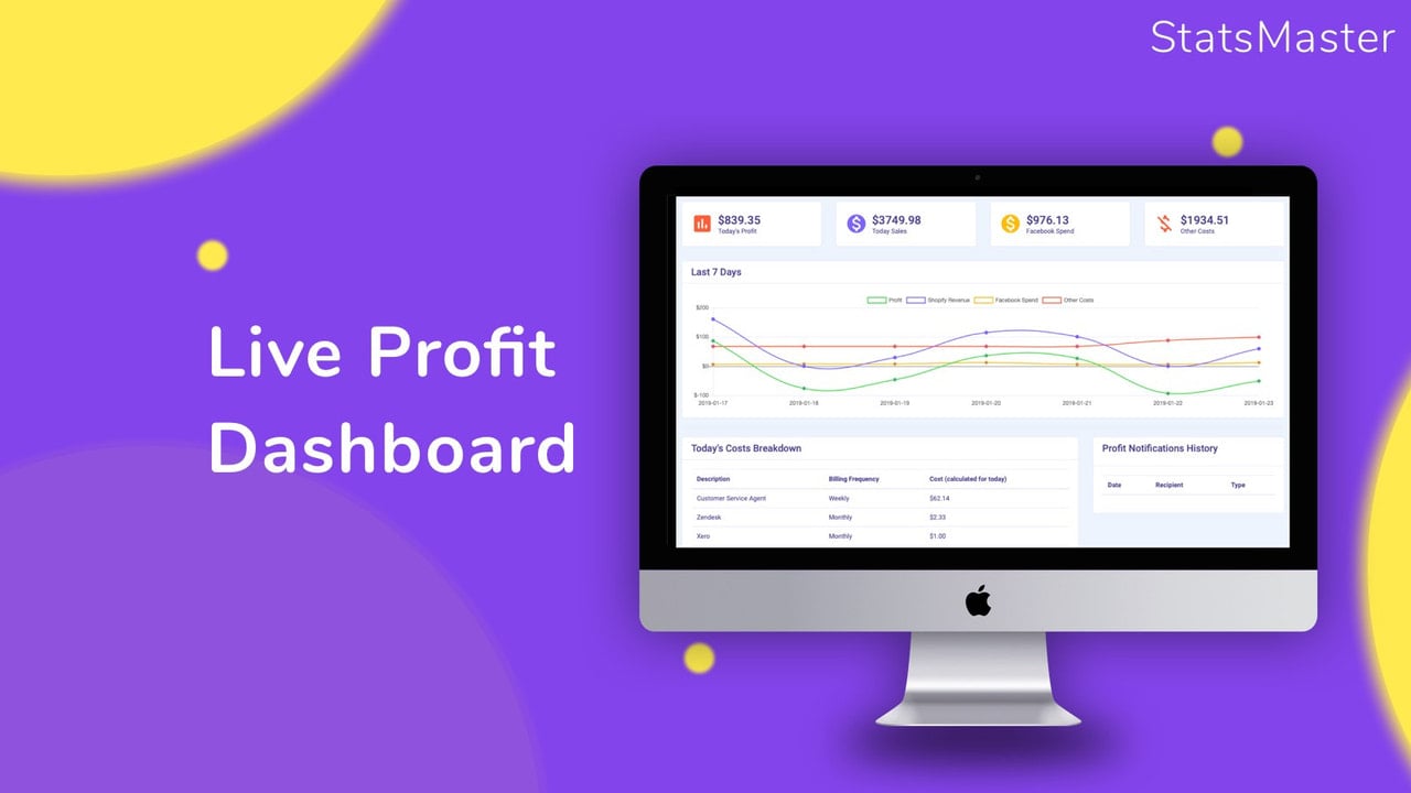 Live Profit Dashboard