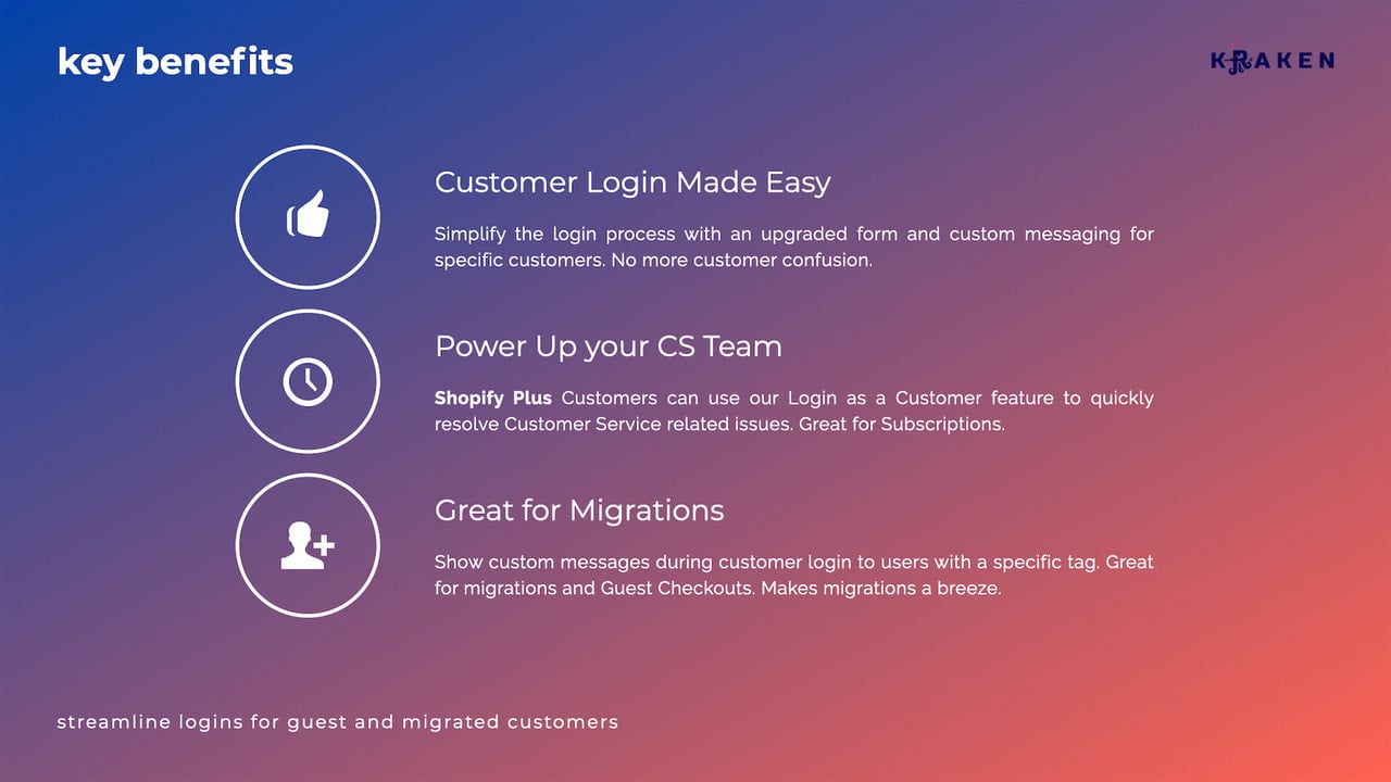 Log in as a customer, and solve customer issues in moments