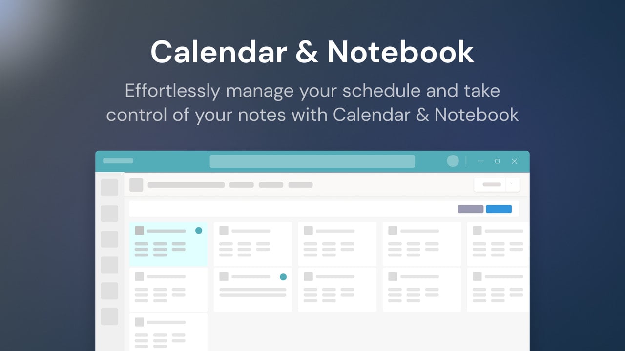 Diary - Calendar & Notebook. Effortlessly manage your calendar.
