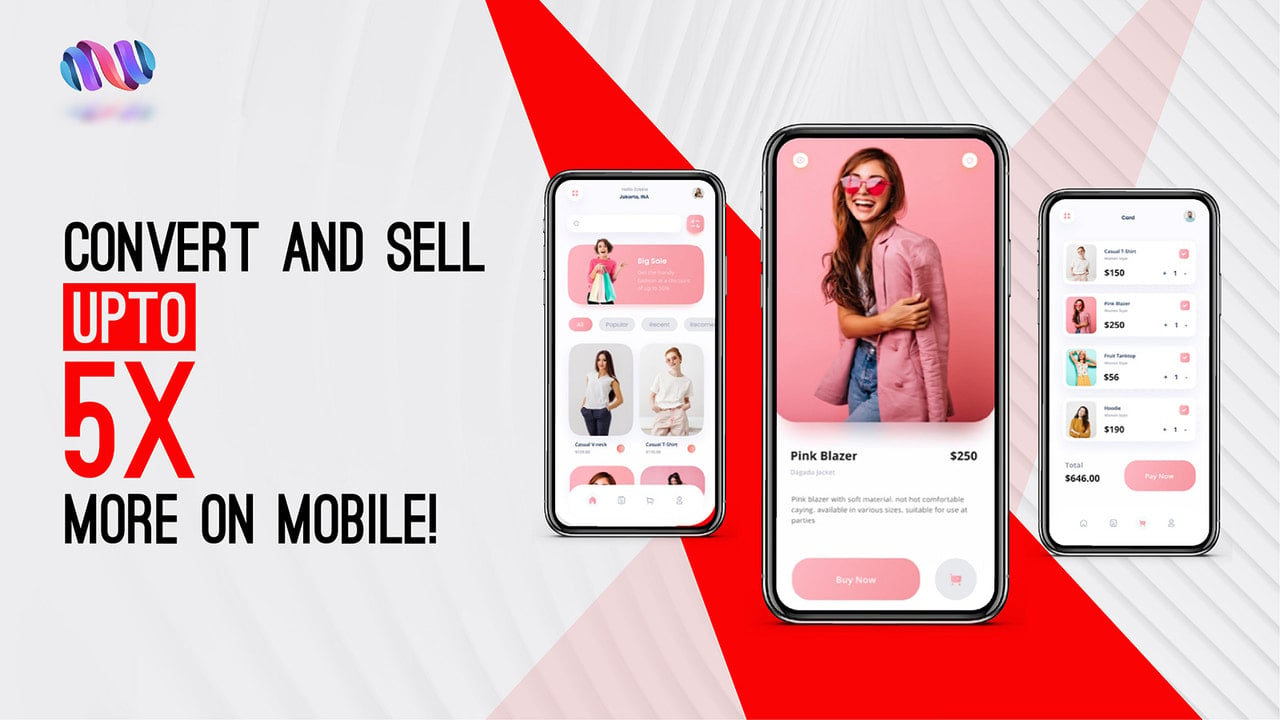 CONVERT & SELL UPTO 5X MORE ON MOBILE!