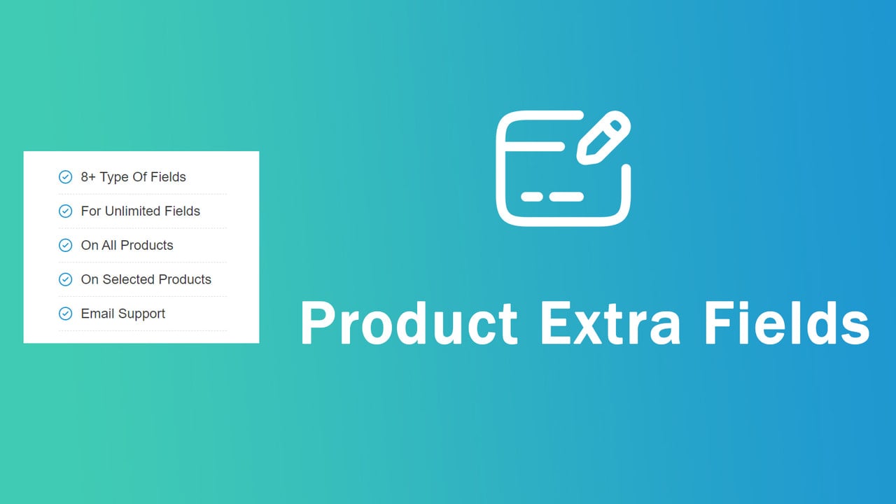 Product Extra Fields ‑Soronix