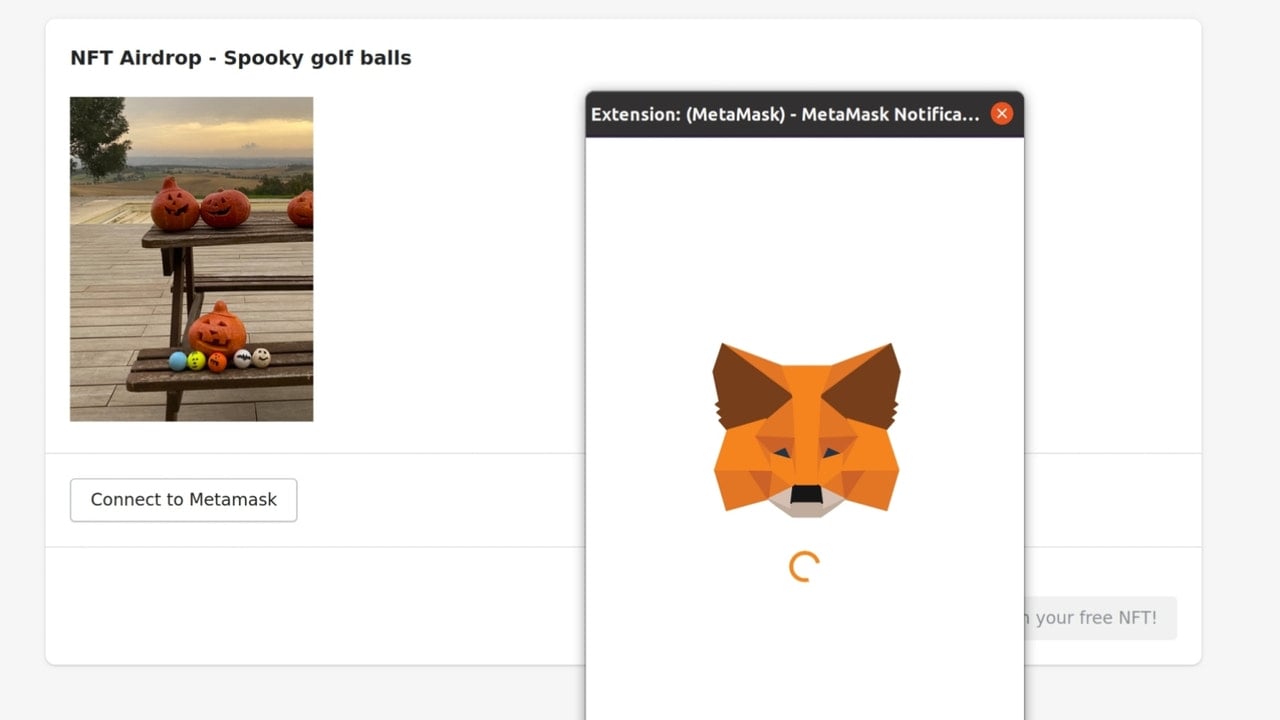 NFT Claim Metamask