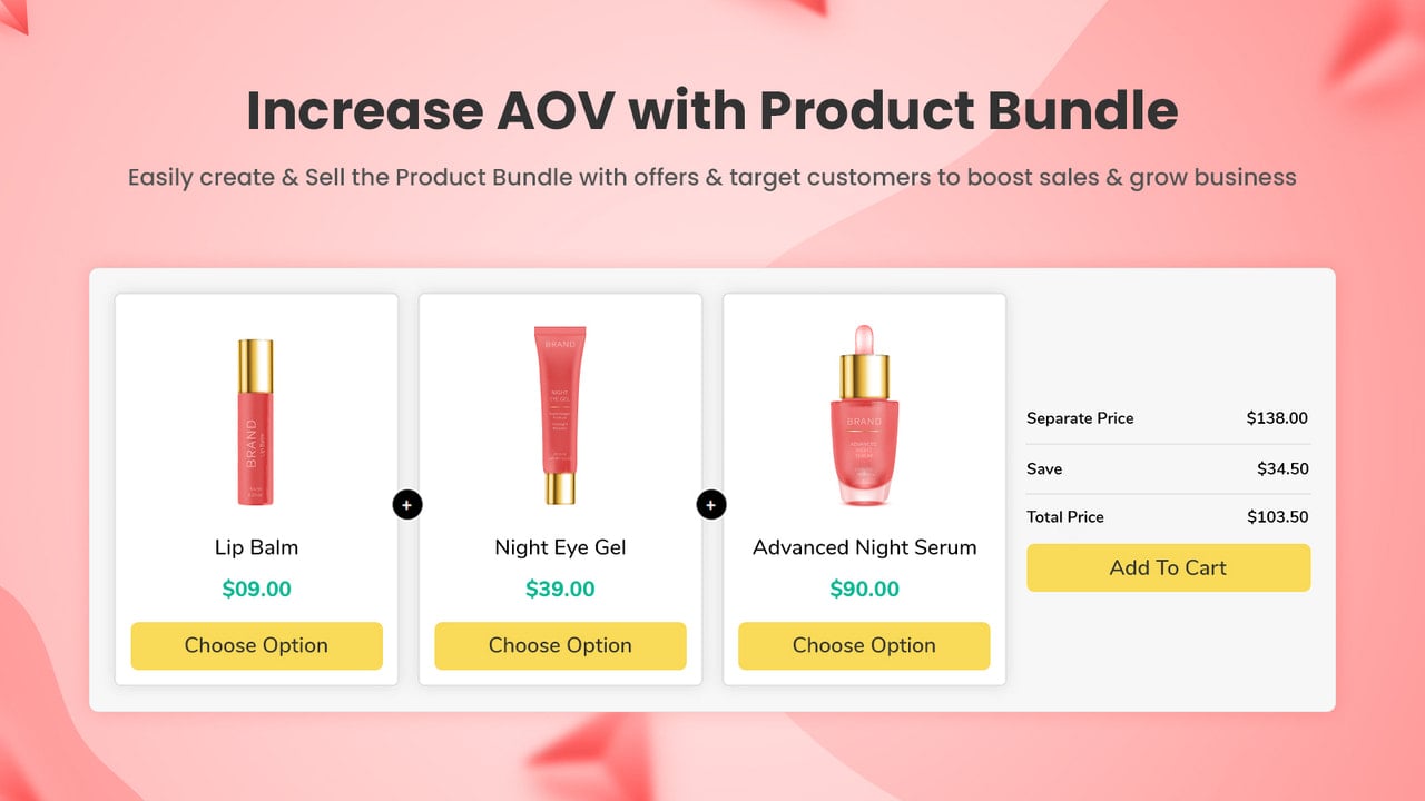 Product Bundle Client side