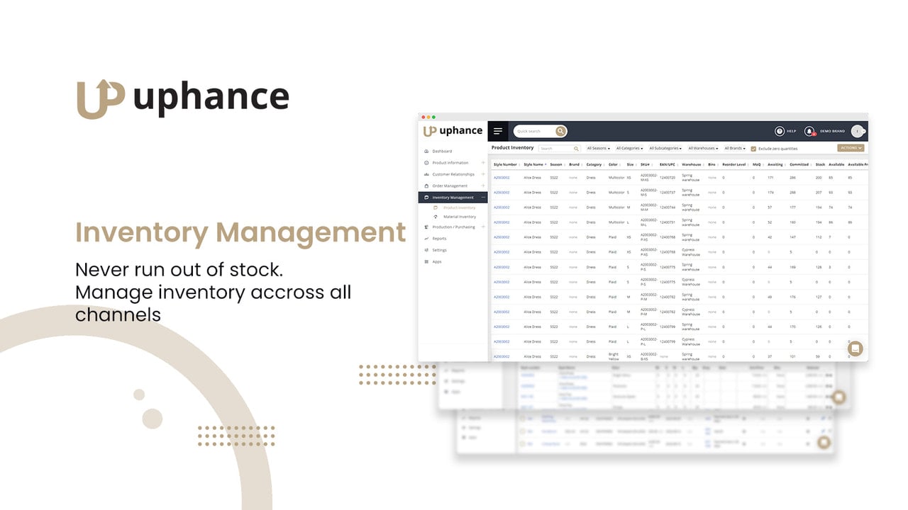 Inventory Management for wholesale and D2C