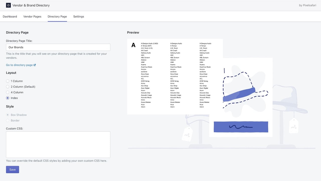 Directory Settings