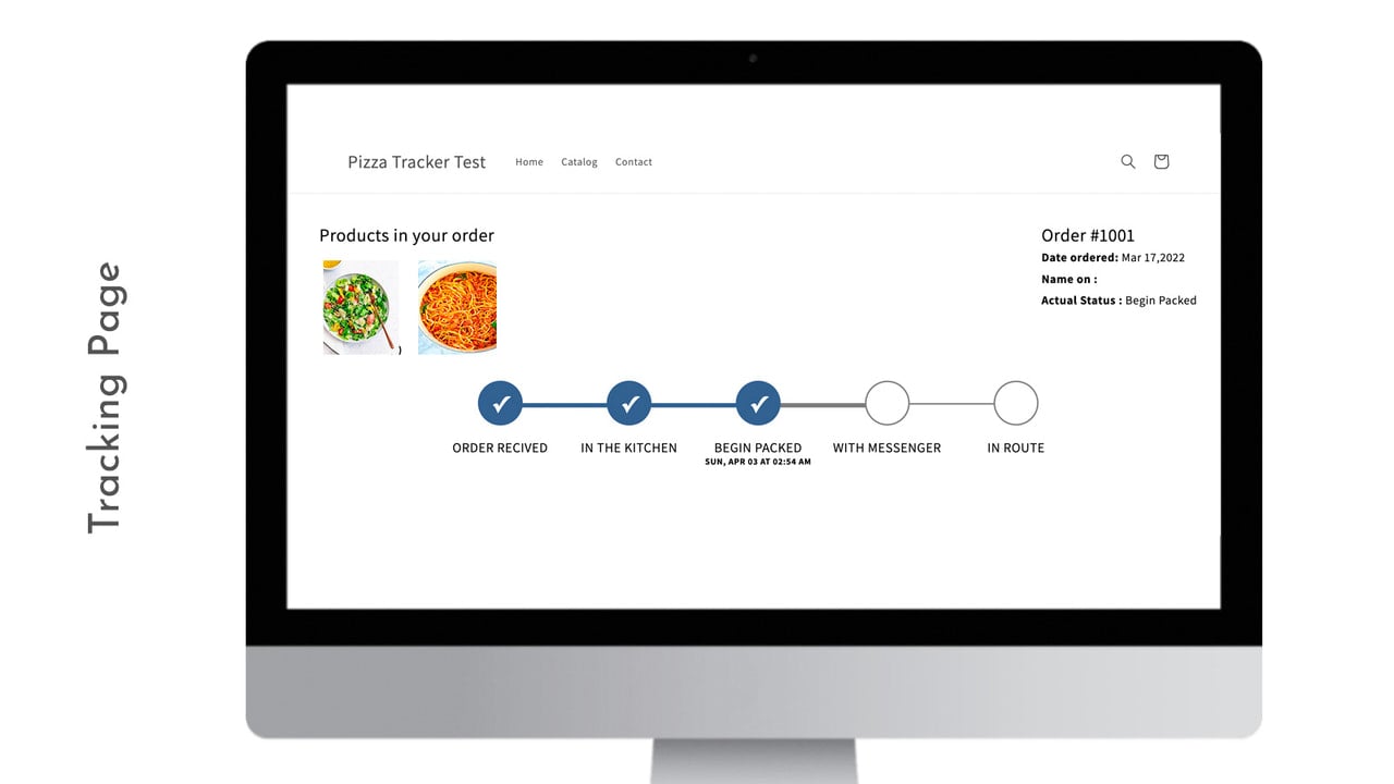 Pizza Tracker