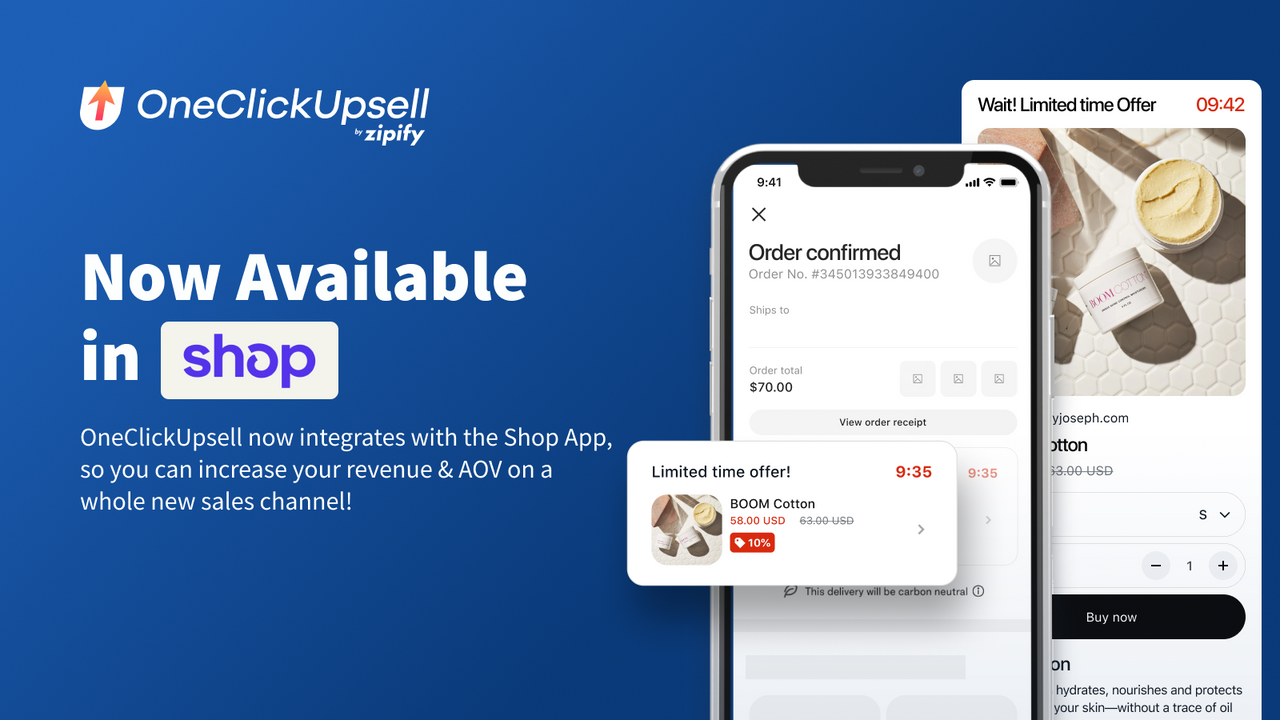 Shop app integration