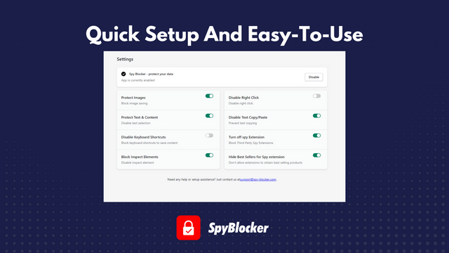 SpyBlocker ‑ Protect Your Data