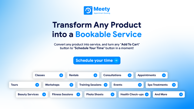 Meety: Appointment Booking