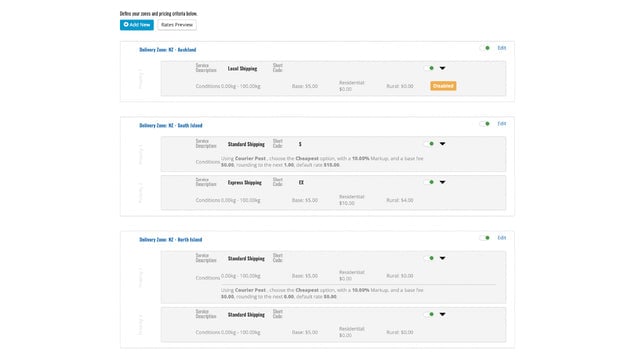 GoSweetSpot Shipping Options