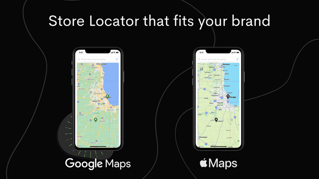 Premium Store Locator - design