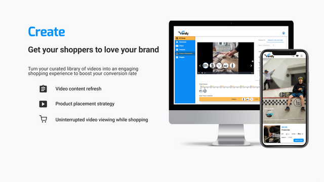 Vendy | Shoppable Videos