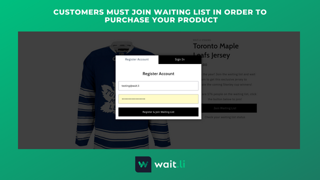 Wait.li ‑ Viral Waiting Lists