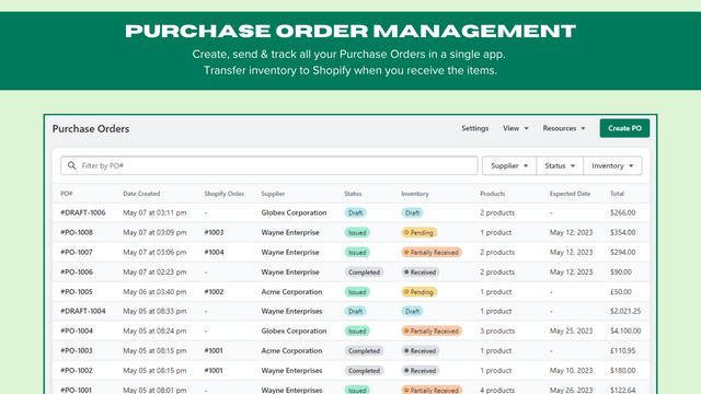 Ultimate Purchase Orders