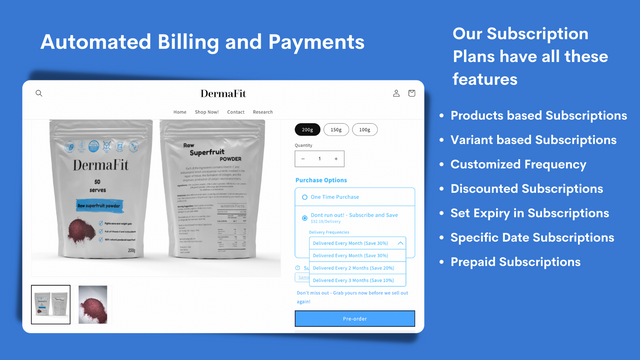 Webrex Subscriptions Payments