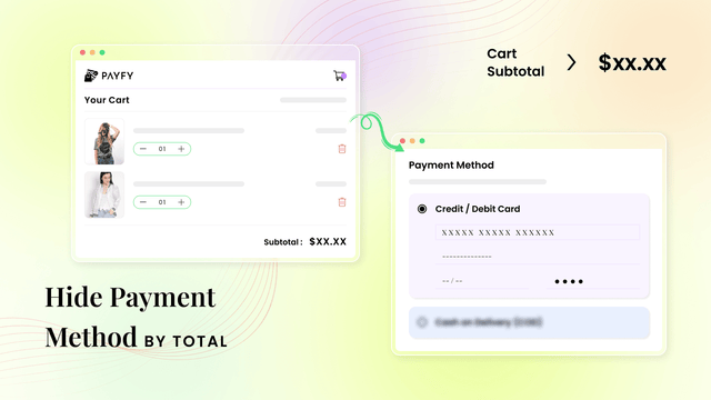 Payfy: Hide Payment Rules