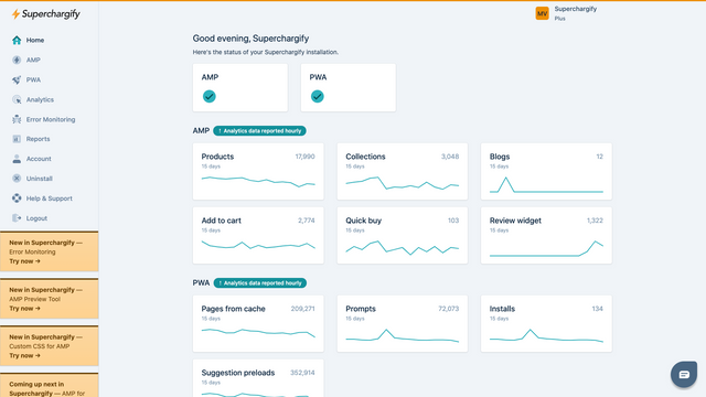 Superchargify AMP