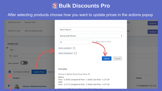 Bulk Discounts Pro Sale Prices