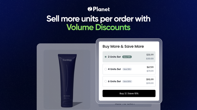 Planet: Bundle & Bulk Discount