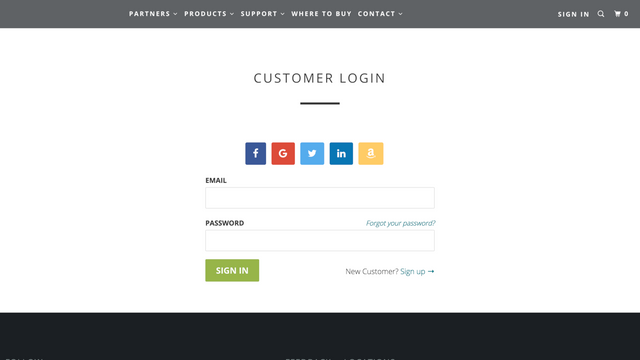 Open SignIn ‑ Social Login