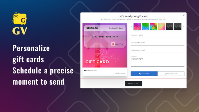 GV: Gift Cards Loyalty Rewards