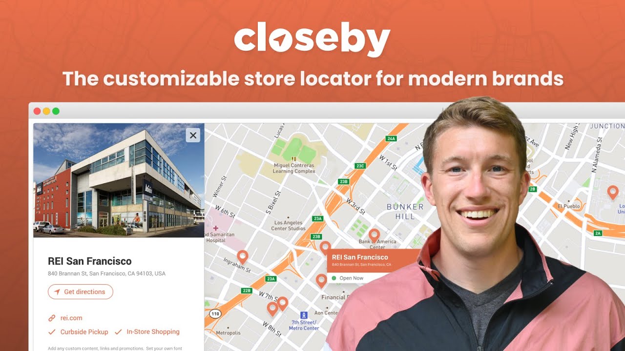 Closeby ‑ Store Locator