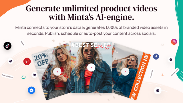 Minta Automated Social Videos
